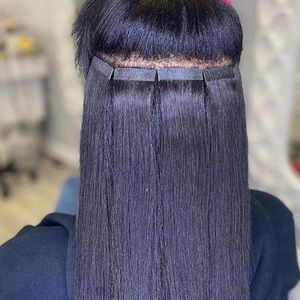 24” silky straight tape in extensions (brand new)